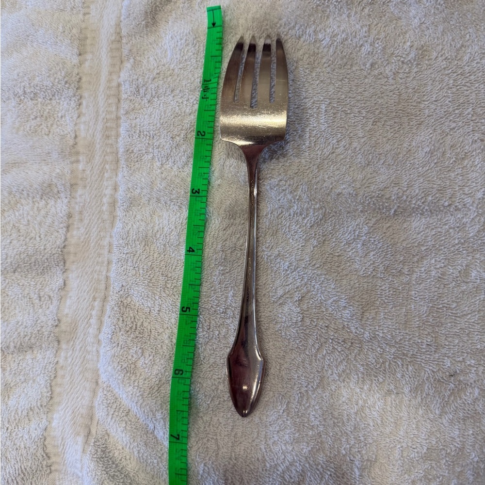 Medium Solid Cold Meat Serving Fork